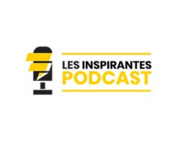 Logo du podcast - les inspirantes en entrevue avec Cadellia Cosmétique