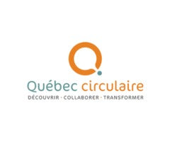 Logo Québec circulaire parle  des produits cosmétiques cadellia