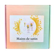 Boîte cadeau soin des mains - Mains de satin - Kit de Luxe pour des Mains Douces et Hydratées